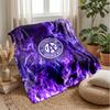 Coperta in pile di flanella morbida Austria Wien FC Leggera Accogliente Calda Coperta da lancio per divano letto Decorazione per la casa