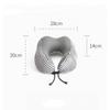 Travel Pillow Memory Foam U Shaped Neck Ergonomic Flight Pillow, Comfortable Head Cushion Support for Airplane, Train, Car.