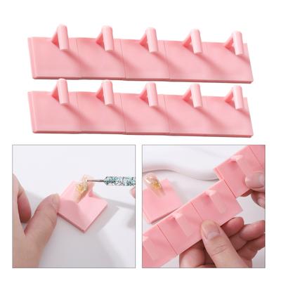Nail Holder Nail Tips Practice Holder Nails Art Display Stand False Nails Tip Holder Nail Stand for Press On Nails