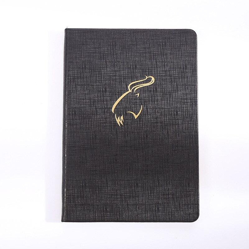 Jurnal din piele PU cu 12 constelații, caiet 25K, caiet de afaceri simplu