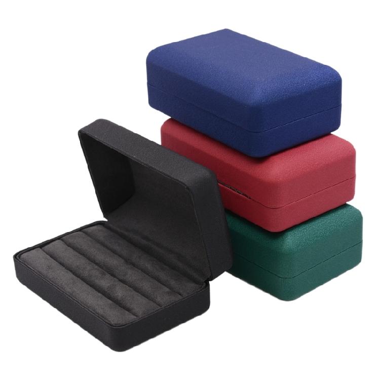 Elegant Rings Display Box for Secure and Neat Storage Case Craft from Quality Composite Materials with Soft Interior