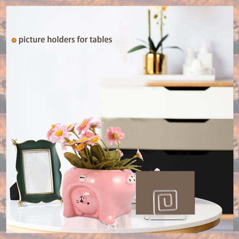 2025 Trend 30 Pieces Table Card Holder Wire Place Card Holder Menu Holder Photo Holder Clips Card Stand For Weddings,Dinner Part