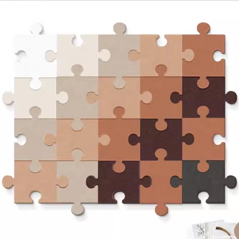 3D Felt Puzzle Wall Decor & Message Board