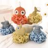 Éponge de Bain Filet Animaux Marins Mignons Dessin Animé pour Enfants Boule de Bain Éponge Exfoliante pour le Corps Aldult Douche Bain Accessoire de Salle de Bain
