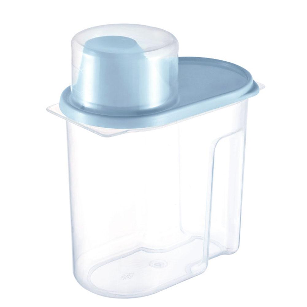 Lebensmittelbehälter aus Kunststoff für Reissnacks, 1 x 3 Behälter