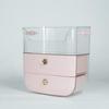 Custom Luxury Transparent Skincare Organizer Box – Large Capacity, Dustproof Design