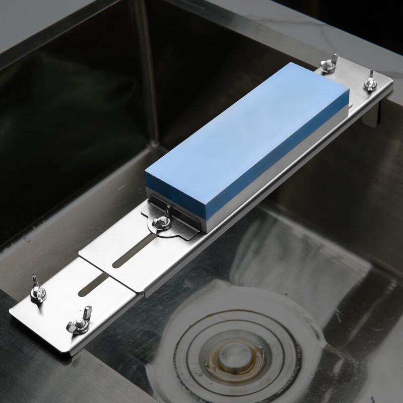Riyue Xingchen Adjustable Anti-Slip Whetstone Sharpening Stand Set
