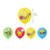 30 stk Superthings Festartikler Inkluderer en Banner, Kaketoppere, Ballonger