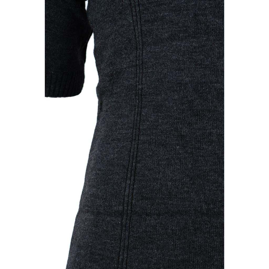 Men's Winter 100% Wool Thermal Undershirt Short Sleeve Thick Classic Wool Knitted Solid Color Keeps Warm