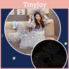 Moon And Stars Plush Pillow For Home Decor And Gift Giving Glowing Night Light Cushion