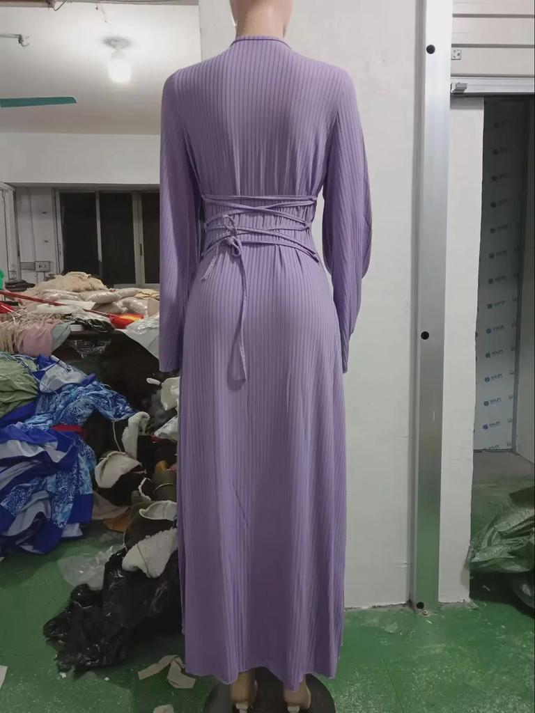 Women's 2024 Spring/Autumn Long-Sleeve Loose Casual Professional Dress