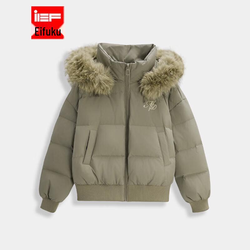 IEF Women s Tall Fit American Style Casual Down Jacket M