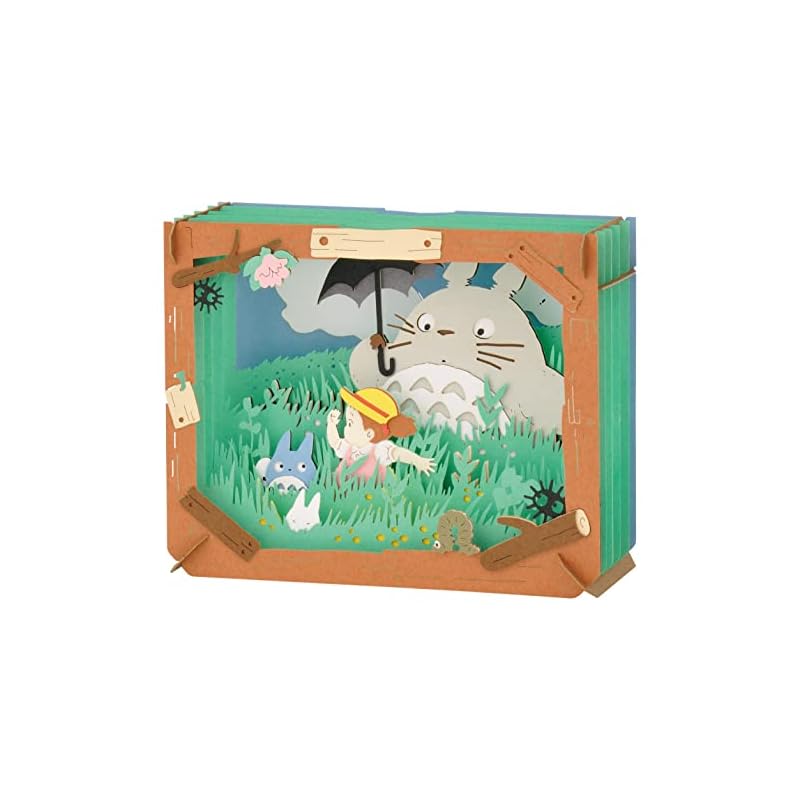 ENSKY Papírové divadlo Můj soused Totoro PT-062N Procházka po polích