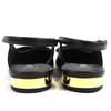 Pristine CHANEL Pumps COCO Mark Ribbon Black Lamb Leather Women 35.5 G45689 Used