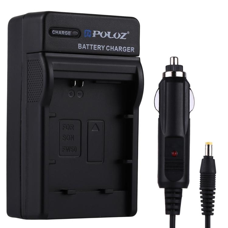 

PULUZ Digital Camera Battery Car Charger for Sony NP-FW50 Battery