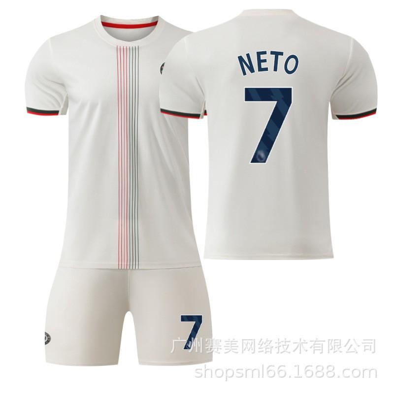 26 Football Uniform No. 10 Palmer Jersey 8 Enzo 24 Chelsea Away Suit Men's 20