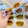 835 Children'S Style Matte Frame Cartoon Bright Light Non-Harmful Baby Sunglasses Uv400 Uv Protection Glasses