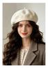 Autumn & Winter Wool Beret: Thick, Fashionable, Versatile & Warm