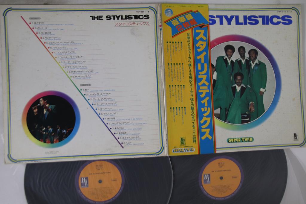 LP Record STYLISTICS - Super Twin VIP91112 H & L 1978 Japan Obi Soul/Funk Used