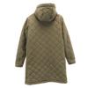 MACKINTOSH SCOTLAND Made In USA Quilted Coat 36 Khaki Back Bore Women Used