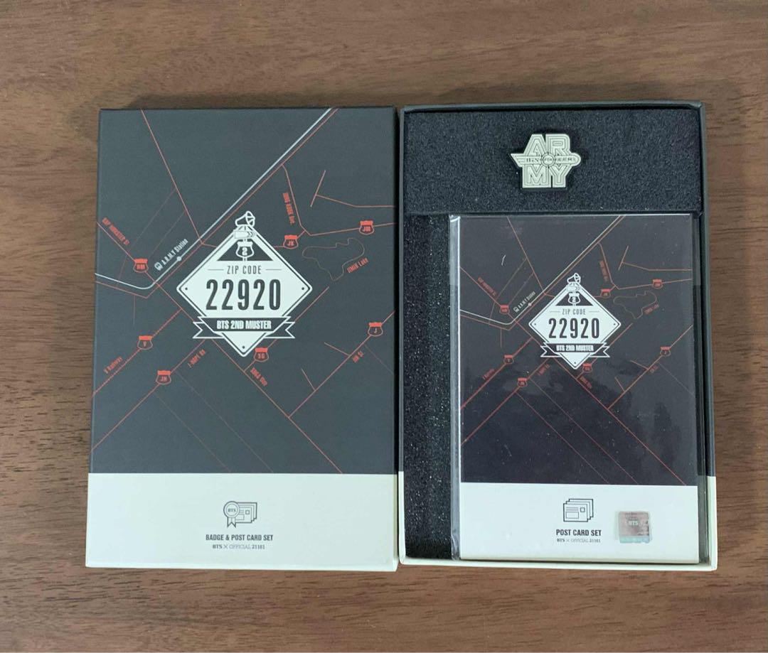 

[Б/У] BTS 2-й Мастер Официальная 22920 ARMY 2-е Лимитированное издание Открытка