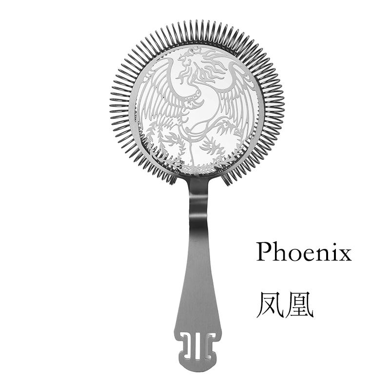 Stainless Steel Skull Cocktail Strainer Bar Strainer