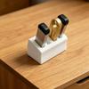 Desktop Organizer USB Drive Storage Box - 4-Slot Flash Drive Organizer, Suitable for Computer Desktops, Office Supplies Device