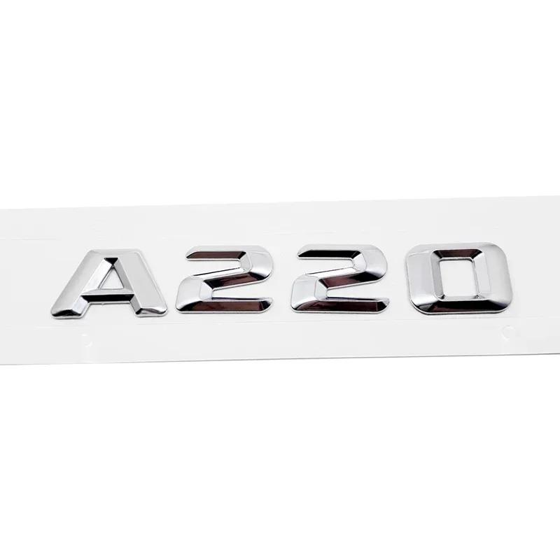 Stop ABS Naklejka z Emblematem na Klapę Bagażnika Samochodu dla Mercedes Benz Klasa A A45 A63 A140 A160 A180 A200 A220 A250 A260 Emblemat Tylnego Bagażnika