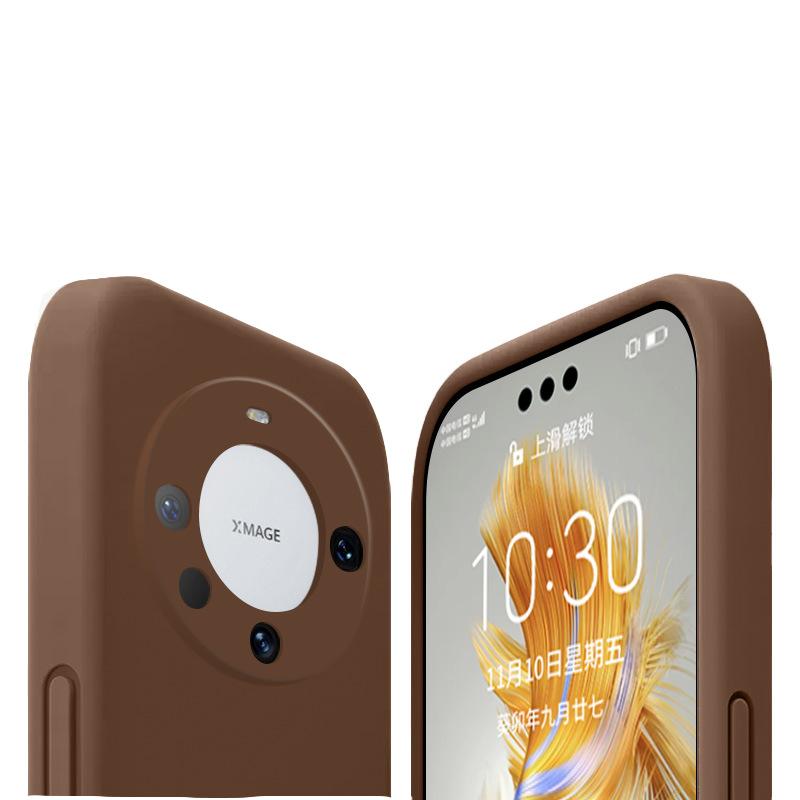 Applicable To Huawei Mate11 Mobile Phone Case New Liquid Silicone Mate11pro + Protective Cover Lens All-inclusive Anti-drop
