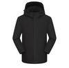 Personalized Windproof 3-in-1 Jacket: Solid Color, Custom Logo, Unisex Design, Thick Workwear