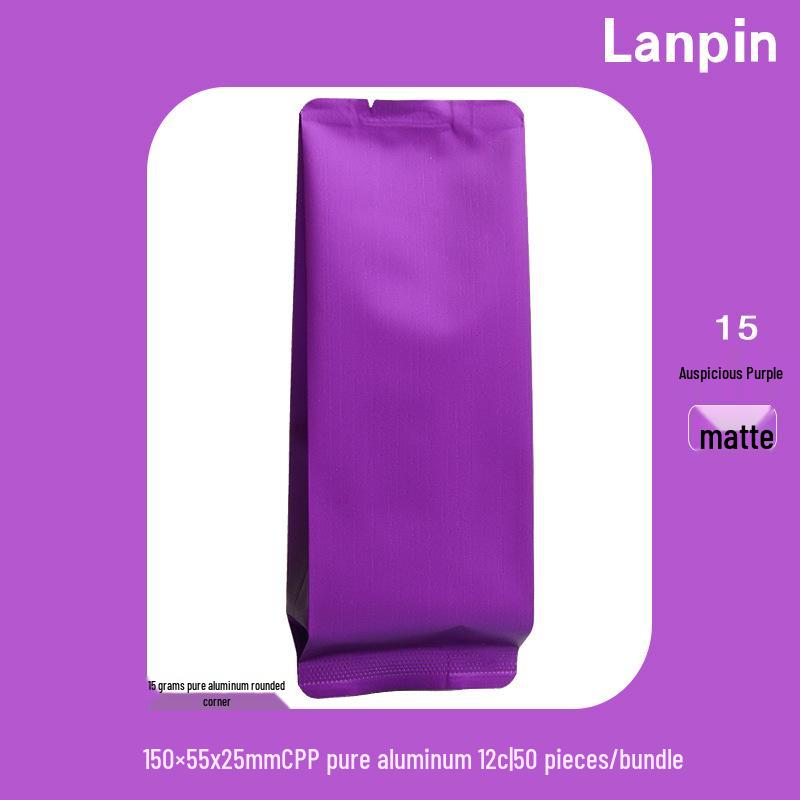 Premium Aluminum Foil Tea Bag for Yancha, Black Tea, Green Tea, Cinnamon, Da Hong Pao