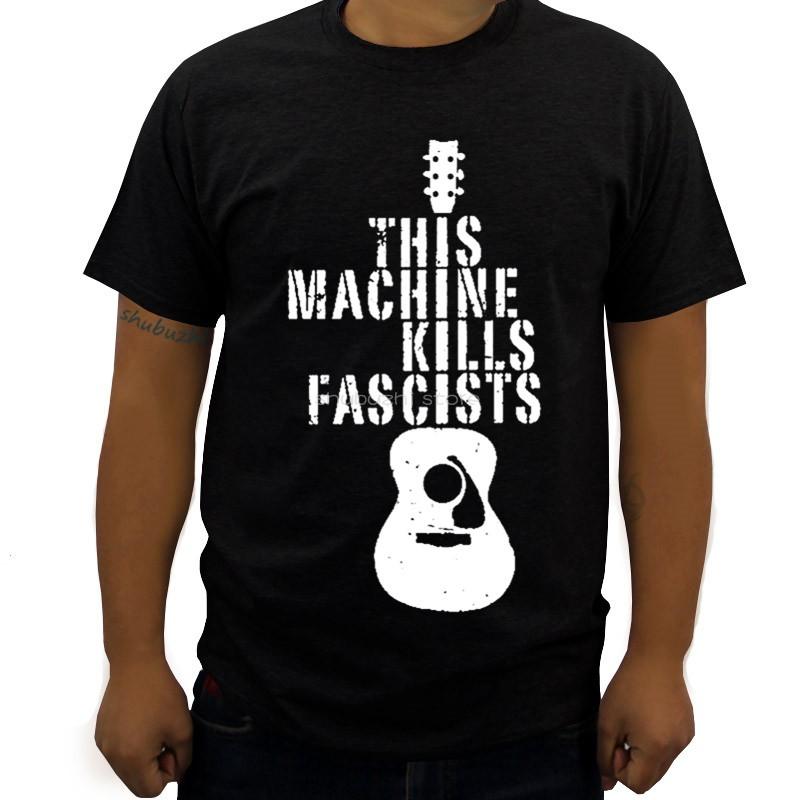This Machine Kills Fascists Men TShirt Drop Shipping Summer Fashion Brand Hiphop T Shirt Cotton Oneck Tshirt Sbz5708