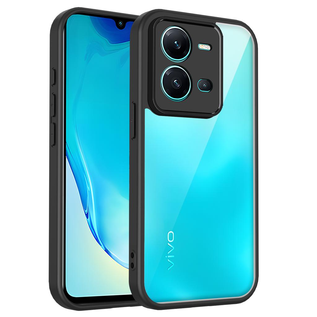 For Vivo v25 Case vivo V25E Phone Case Vivo V25 Cover vivo v25e Air Cushion Silicon Bumper Clear Matte Back Cover Hard