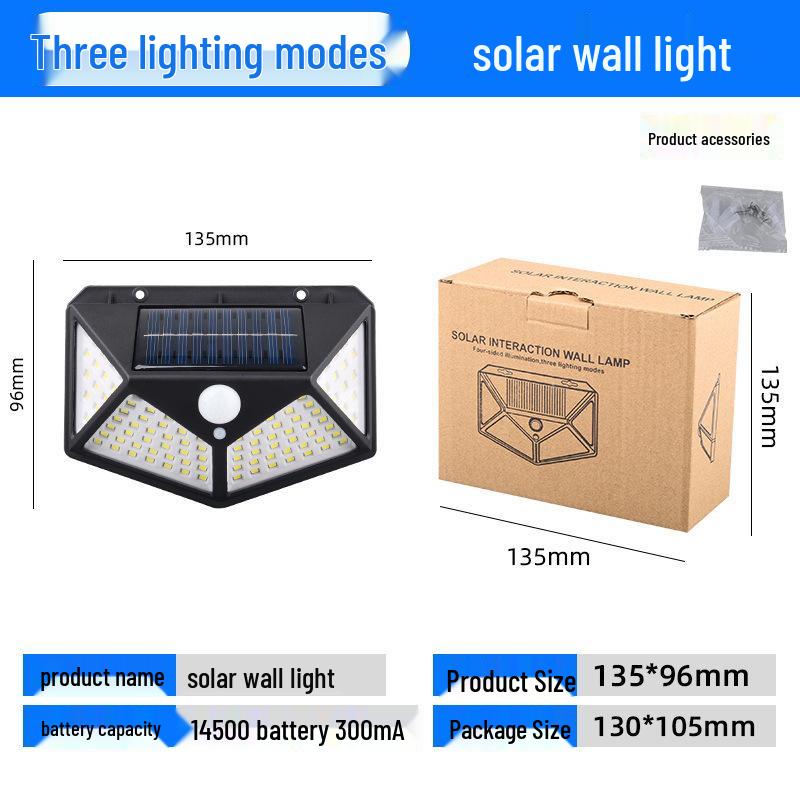 

Водонепроникні вуличні настінні та садові світильники з датчиком руху на сонячній батареї