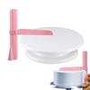 Plastic Cake Turntable Kitchen Baking Tools Set Decoration Accessories Stand DIY Mold Rotating Stable Anti-skid Round Cake Table