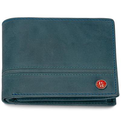 Portefeuille en Cuir Aqua Hunter pour Homme | Portefeuille Homme en Cuir avec Blocage RFID | Portefeuilles Homme Cuir