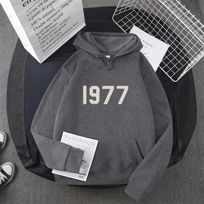 1977 Nieuwe Heren- en Dames Warme Mode Hoodie Hip Hop Straatmerk Hoge Kwaliteit Hete Verkoop Heren- en Dames Sport Hoodie