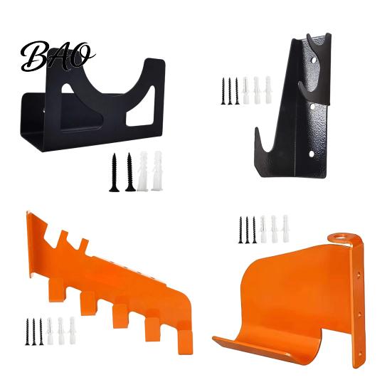 Heavy Duty Metal Hanger Chainsaw Holder Wall Mount Hanger, Storage Rack with Contoured Garage Hook Cradle, Bracket for Garage, Workshop & Tool