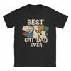 Best Cat Dad Ever Unisex Unisex T Shirts Funny Gift Tshirt For Lover Cat Funny Tee Shirt Tshirt 100 Cotton Plus Size Clothes