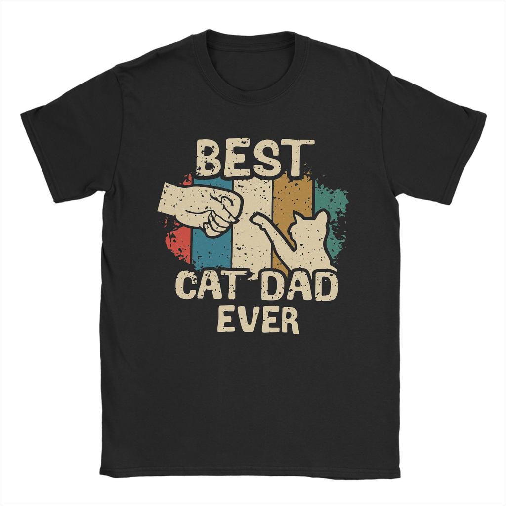 Best Cat Dad Ever Unisex Unisex T Shirts Funny Gift Tshirt For Lover Cat Funny Tee Shirt Tshirt 100 Cotton Plus Size Clothes