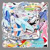 50 Creative Airplane Stickers for Skateboards, Luggage, Laptops, Cars & Motorcycles