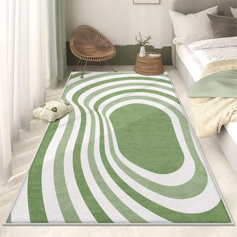 Visionary Crystal Velvet Soft Line Area Rug