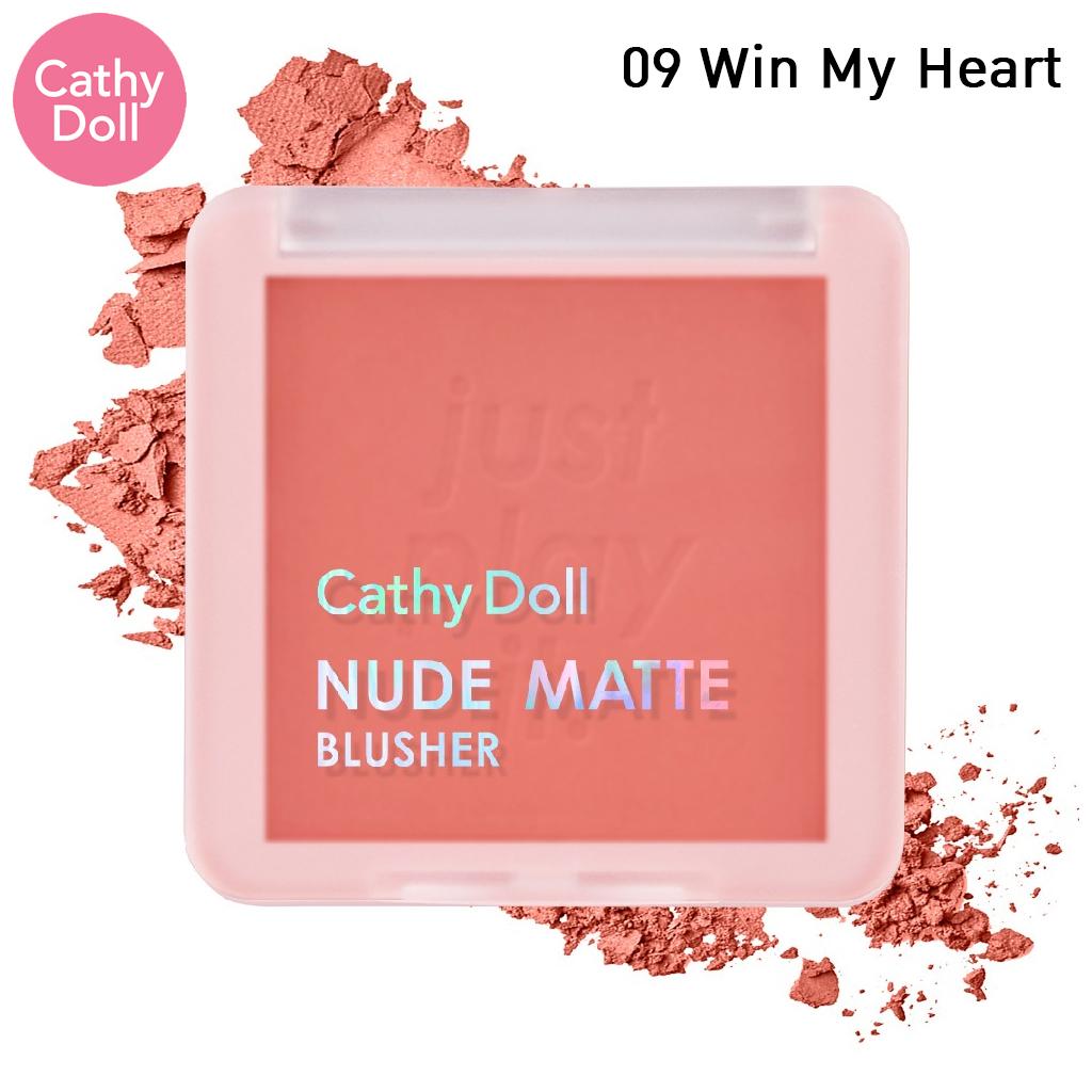 Karmart CATHY DOLL NUDE MATTE BLUSHER 6 G - Thai Cosmetic Make Up