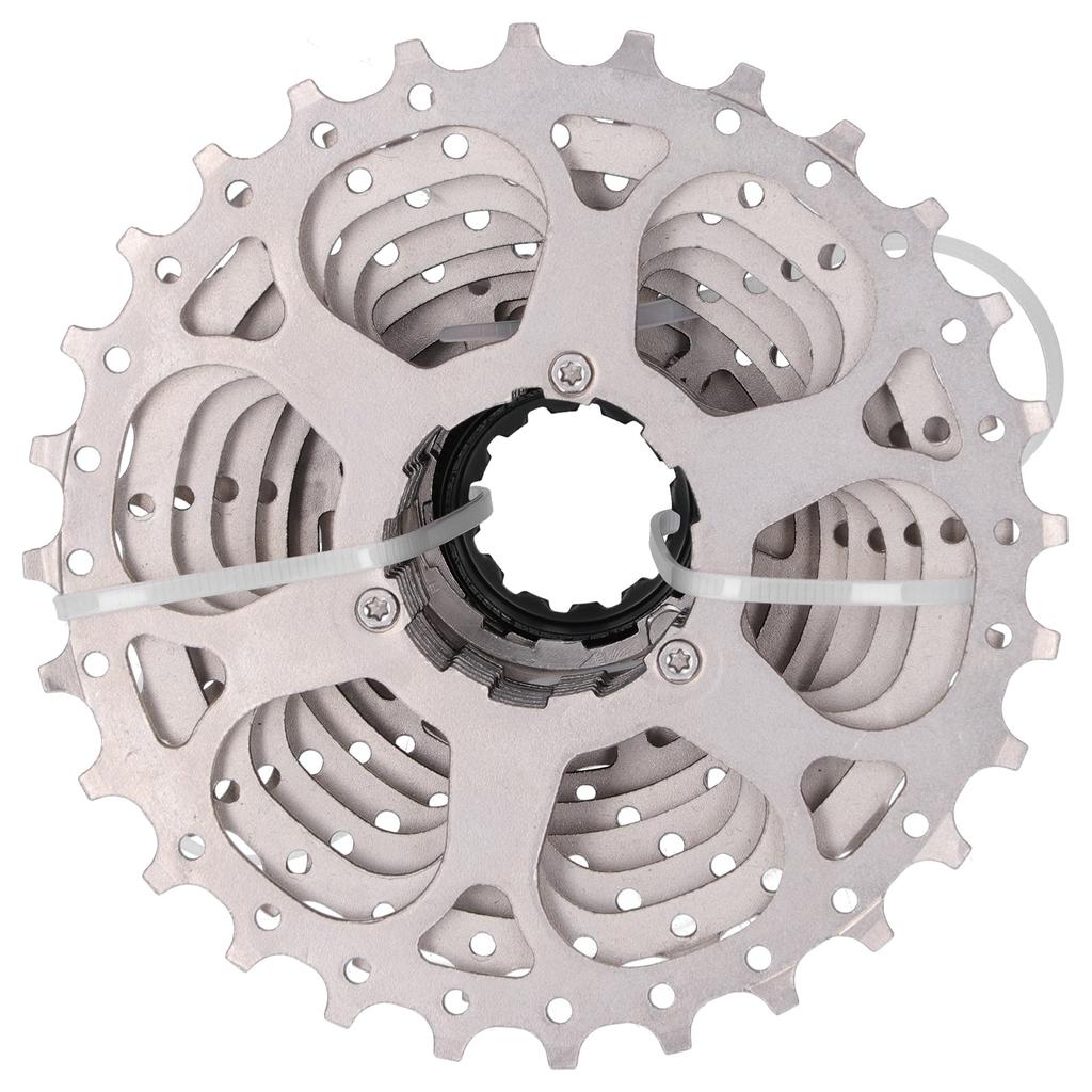 BOLANY Road Bike 9 Speed Freewheel Bicycle 11‑28T Cassette Flywheel Replacement Silver