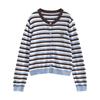 Chuyu Striped Knit Cardigan