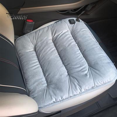 Heated Seat Cushion with 3 Temperature Levels Washable 4 Hours Auto Off 5V USB Charging Office Car Home Heating Chair Pad