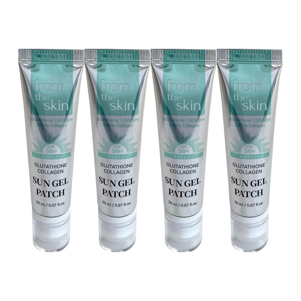 

From the Skin Glutathione Collagen Sun Gel Patch 20ml (SPF50+) 4, 20ml