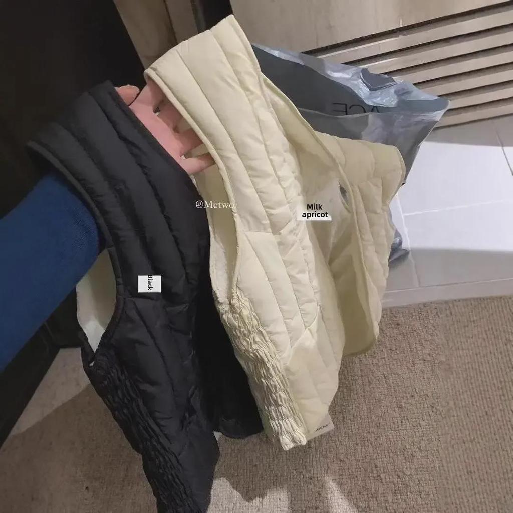 METWO Damen Winddichte Schlankmachende Fleeceweste für Herbst und Winter