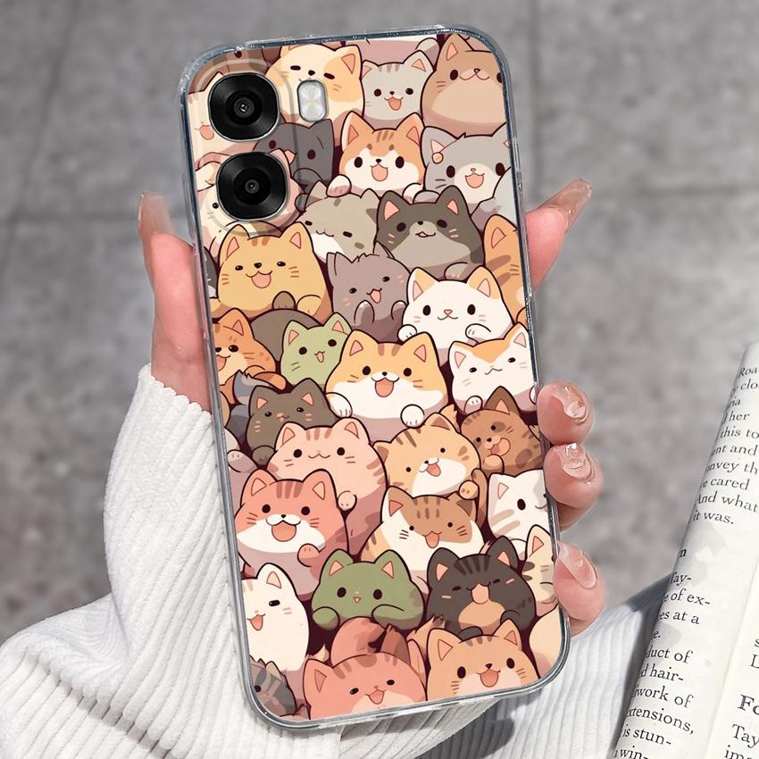 Kompatibilní Pro Oppo A6x A5x A6 Pro A39 K12x Kryt na telefon Roztomilý vzor Malý princ Měkké průhledné silikonové pouzdro s chráničem objektivu Pro Oppo Nárazníkové pouzdro