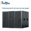 Runpu RP-XZS702B Dual 12-inch Passive Line Array Speaker (CN Version)